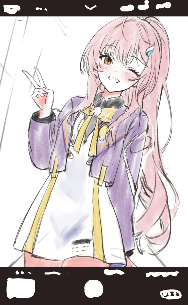 「wip 素敵な結末を迎えてほしいと思ったので、悲しみに包まれた今に留まるのではな」|AIZAWA★藍沢津(ツ)のイラスト