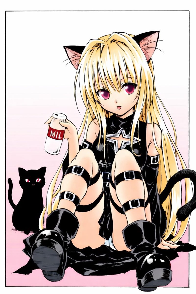 NYT_ToLOVE_Ru's tweet photo. このヤミちゃん可愛すぎませんか！？ https://t.co/aEKpSzMsvt