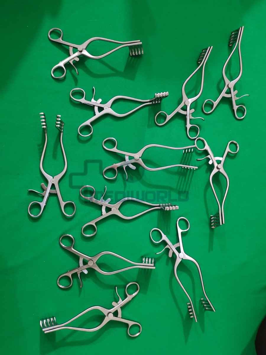 MediworldS's tweet photo. Weitlaner Self-Retaining Retractor
๐WhatsApp: +92322 9175763
๐งEmail: info@mediworldsurgical.com
๐Website: https://t.co/yoPHOPBnGG
#healthcareuk #operatingtheatre #surgeonlife #hospitaluse #ISO13485 #surgicalequipment #medicalexports #precisioninstruments https://t.co/1hy02jjYph