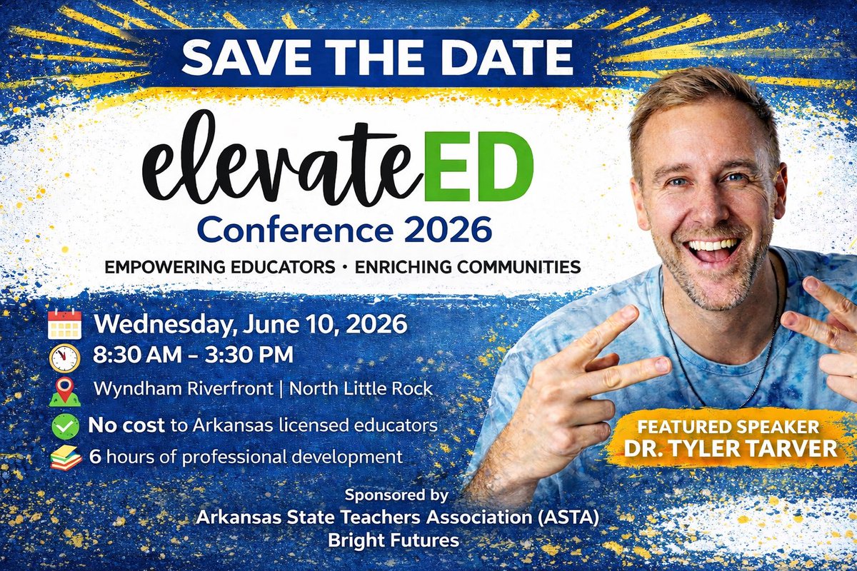 Arkansas State Teachers Association (ASTA) tweet media