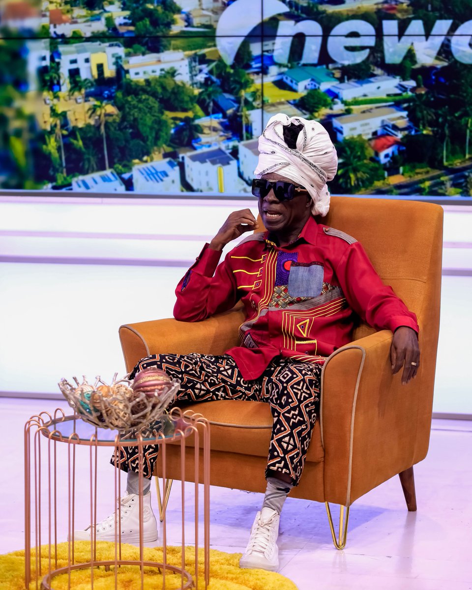 tv3_ghana's tweet image. 🇬🇭 Celebrated Ghana’s musical heritage with Kojo Antwi on #NewDay.

#TV3NewDay #TV3GH