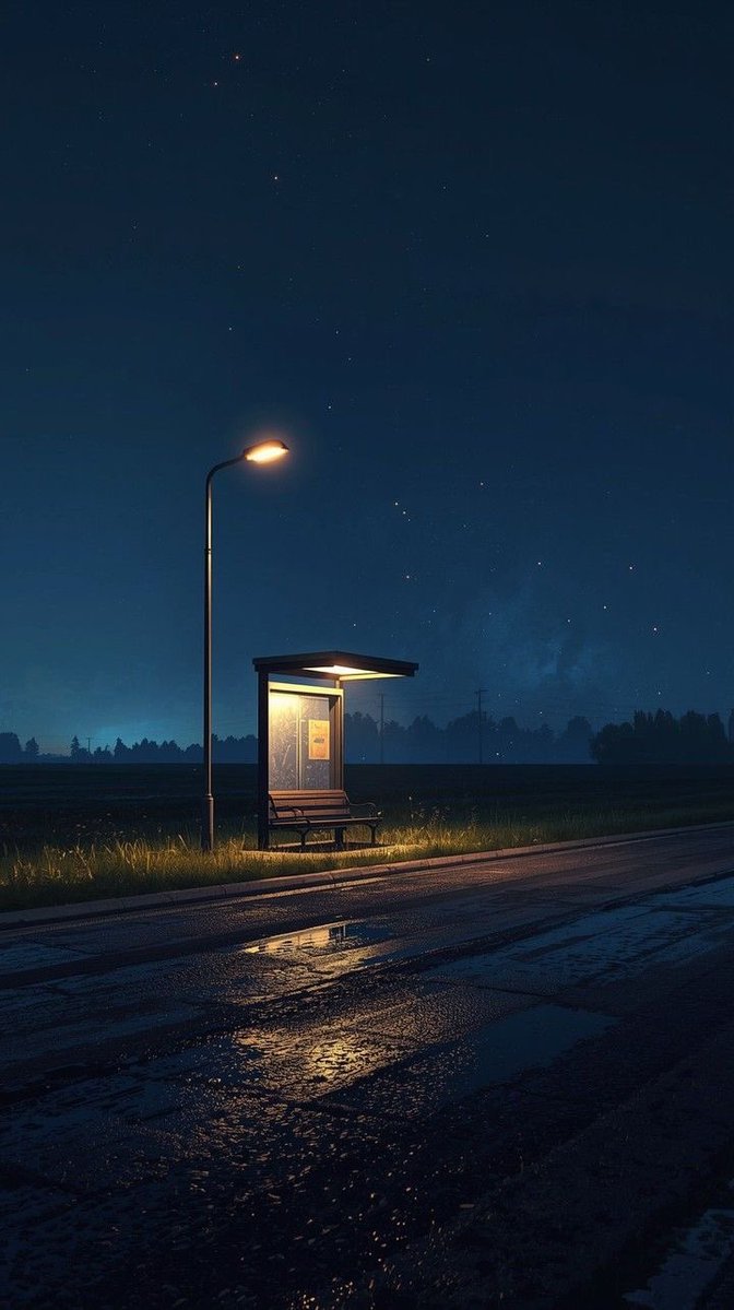 Silence has its own light.