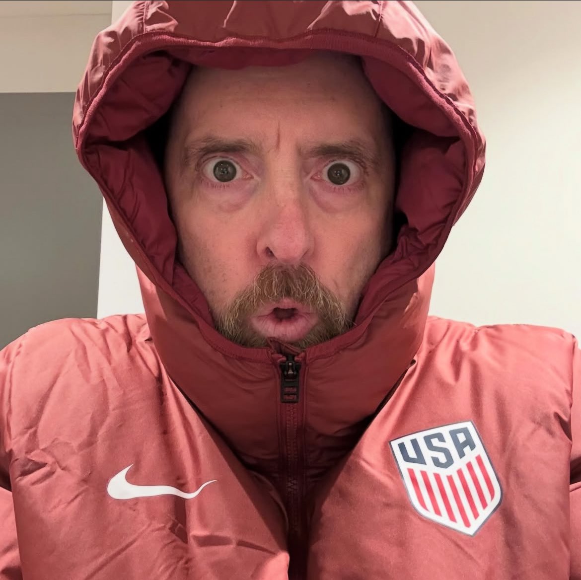 USMNT's tweet photo. Coach Beard is ready for a big 2026. 🇺🇸

📸 IG: brendanhunting https://t.co/FwZebfDT8P