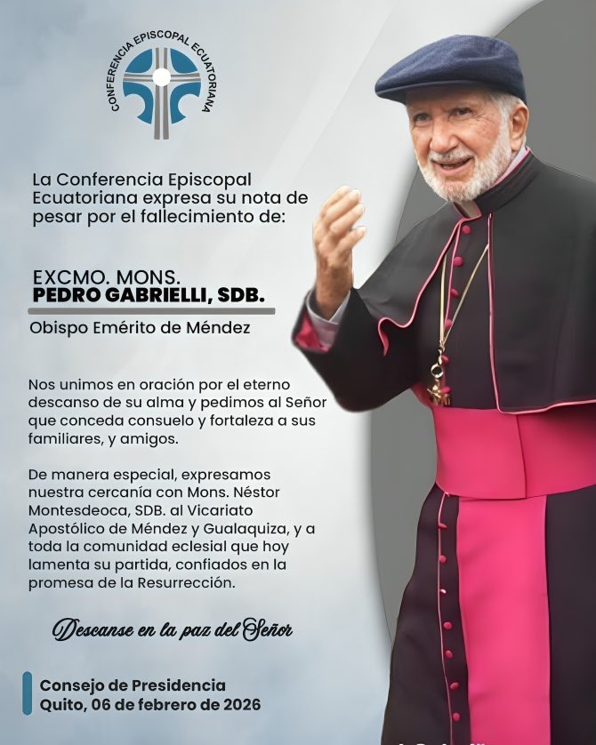 Conferencia Episcopal Ecuatoriana tweet media