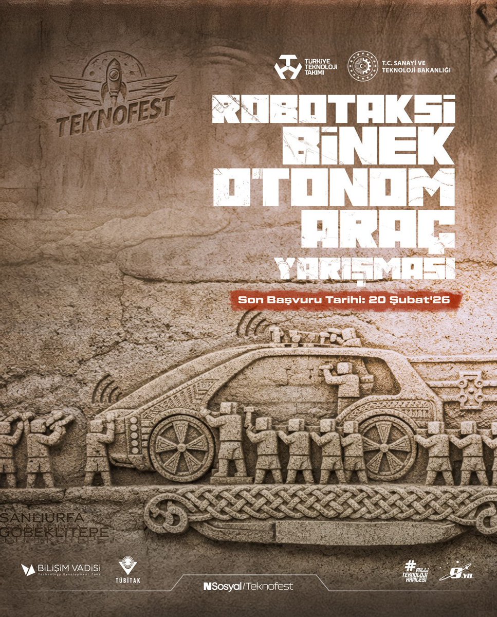 ● Çelikkubbe Hava Savunma Sistemleri Yarışması 🛡️🚀  
 
Kendi gök kubbemizin yeni muhafızları, Gök Vatan seni bekler! 🇹🇷   
 
➤ Son Başvuru: 20 Şubat’26 
➤ Detaylı Bilgi: mth.tc/HavaSavunma 
➤ ASELSAN

..... 

● İnsansız Deniz Aracı Yarışması 🚀 
 
Mavi Vatan’da güçlü