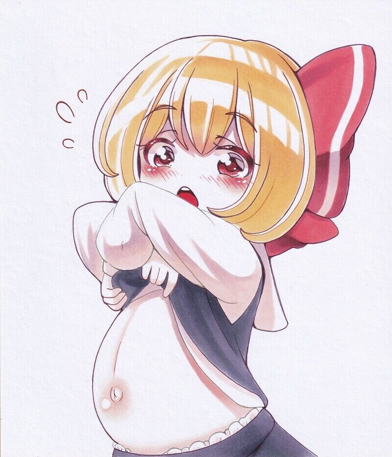 #毎月7日はルーミアの日 

ルーミアちゃんのぽんぽんを布教します。 