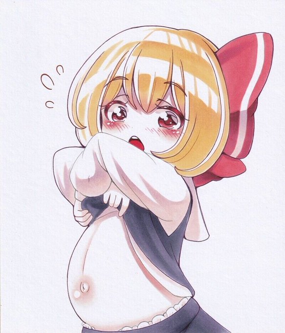 #毎月7日はルーミアの日 

ルーミアちゃんのぽんぽんを布教します。 