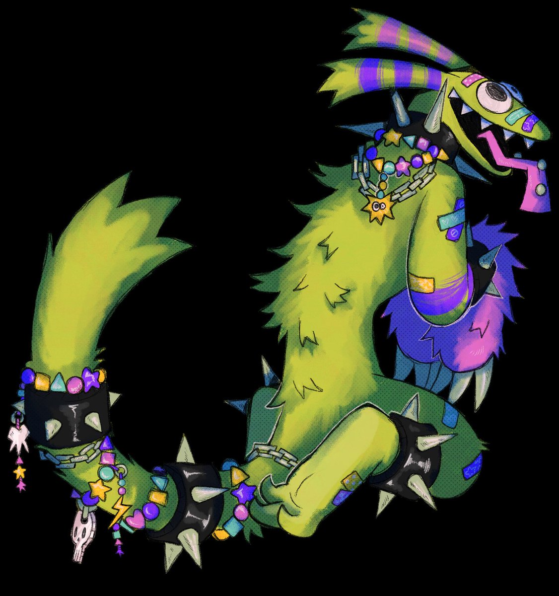 _house_fly's tweet image. [ oc ] ⚡️🦷⭐️