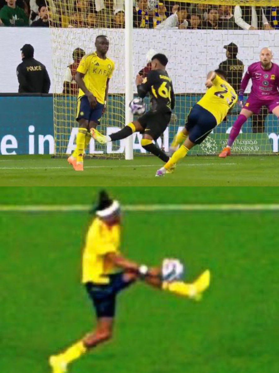 Fabinho after the game 🎙️

“I don’t understand the referee’s decision regarding the penalty. The same situation happened to us and it wasn’t given, but when it happened to Al Nassr, a penalty was awarded. In this league, everything favors them.”