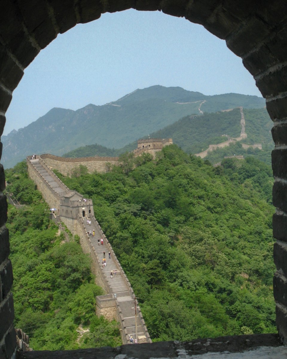 mittu12's tweet image. 6 February today's #DailyPictureTheme is  #Undulating I visit China many years !!  The Great Wall of China.