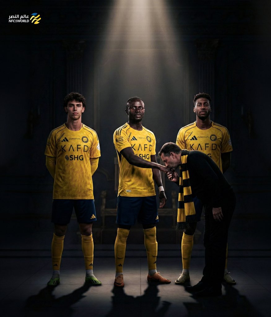 NFC1World's tweet photo. بوس الأيادي ما يعطيك الفوز 💛 https://t.co/RyqYM4vgnW