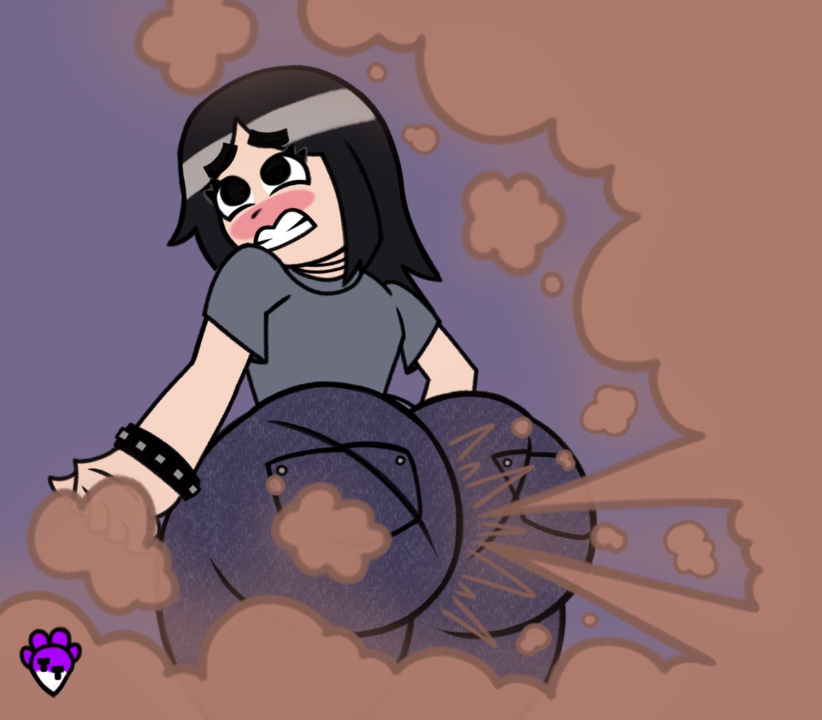 MeepingMorpo's tweet photo. To kick off Fat Butt February, I drew some Stacey Pilgrim!! I’ve never drawn her before and I REALLY like her like A LOT lol so I had to give it a shot! https://t.co/5hrTcEguto