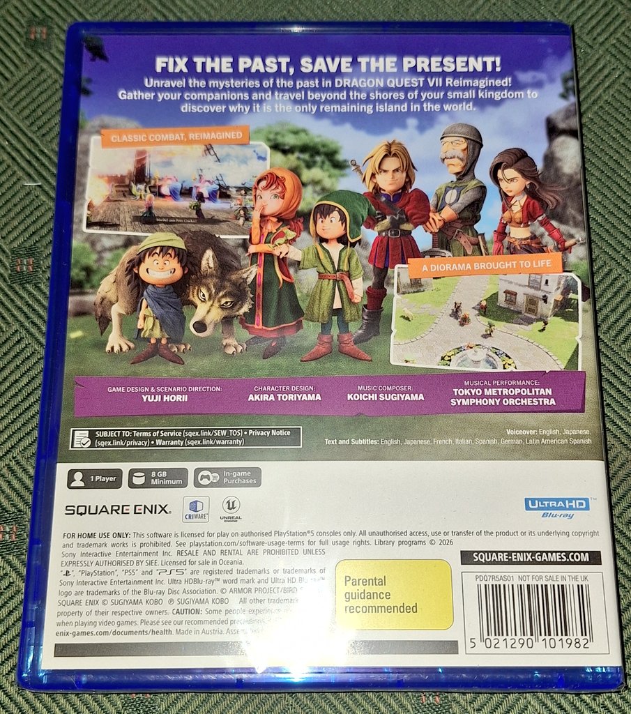 Happy Dragon Quest VII Reimagined launch day! 💥 #DragonQuest #DragonQuestVII #DragonQuestVIIReimagined