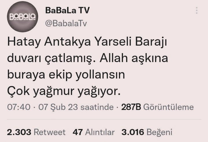 Oğuzhan Uğur ekibince bu haber yayıldığında Antakya merkezdeydim. Birden herkes bağıra çağıra enkaz alanlarını terk edip araçlara koştu. İnanılmaz bir panik anıydı. Asi nehrinin kenarındaydık. O an bütün çalışmaları bırakıp koşmayan kimse yoktu neredeyse.