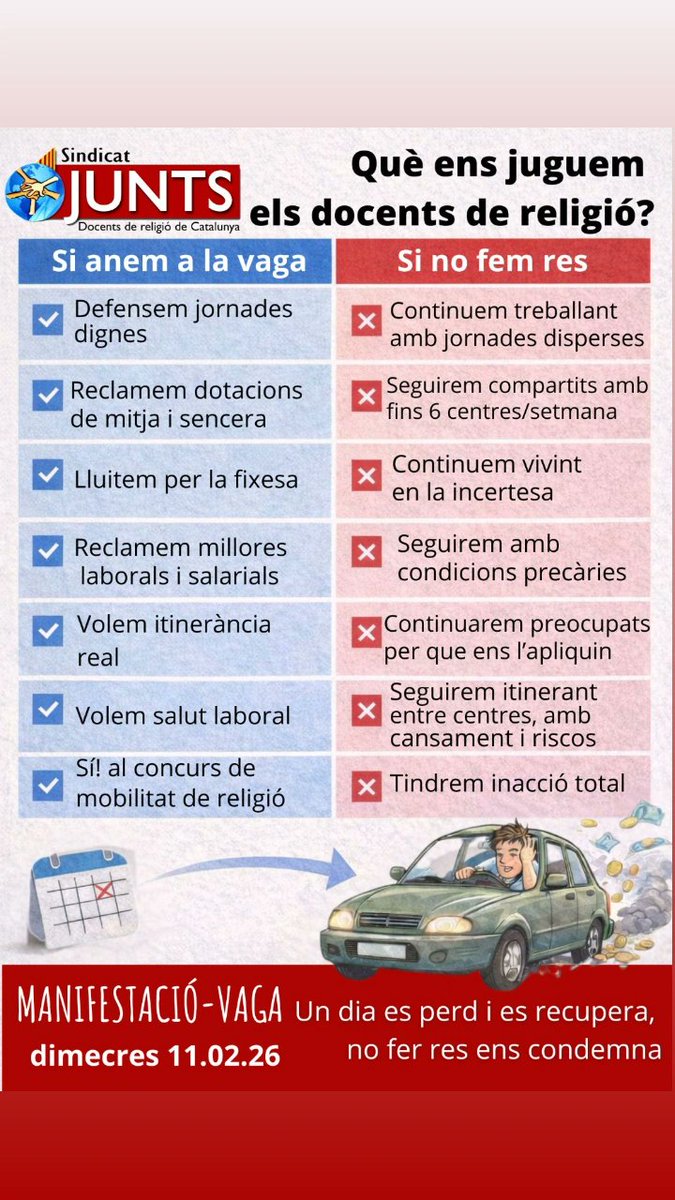 JUNTS DOCENTS DE RELIGIÓ (@juntsr) on Twitter photo 