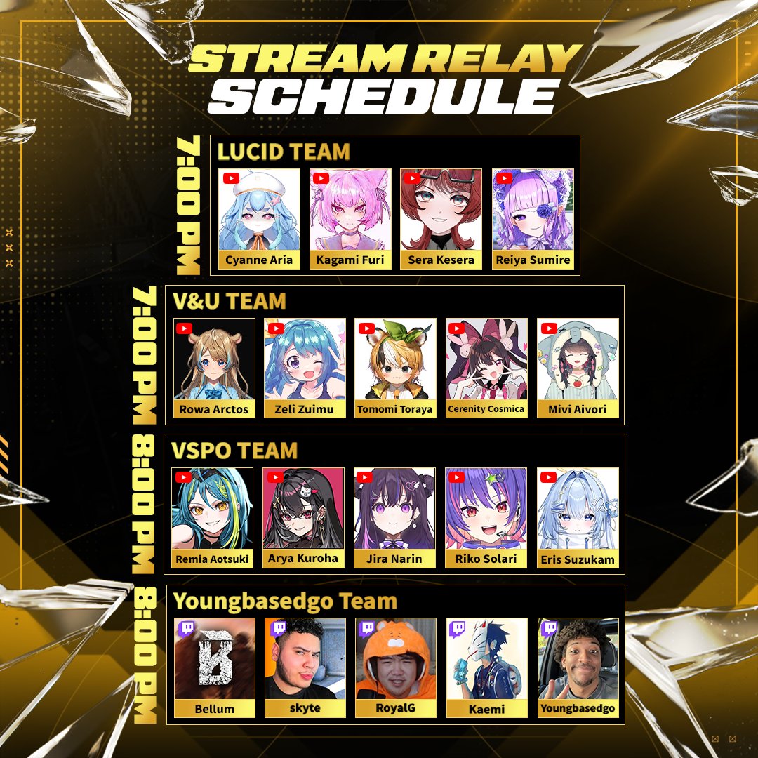 🎮PUBG: BLINDSPOT Stream Relay — Coming Soon!

Starting Feb 6 4:00 PM (EST), creators team up and stream live, one after another, in an epic relay-style stream! 
Catch the guaranteed chemistry as streamers showcase PUBG: BLINDSPOT on their own channels!🎙️

Don’t miss it! Jump
