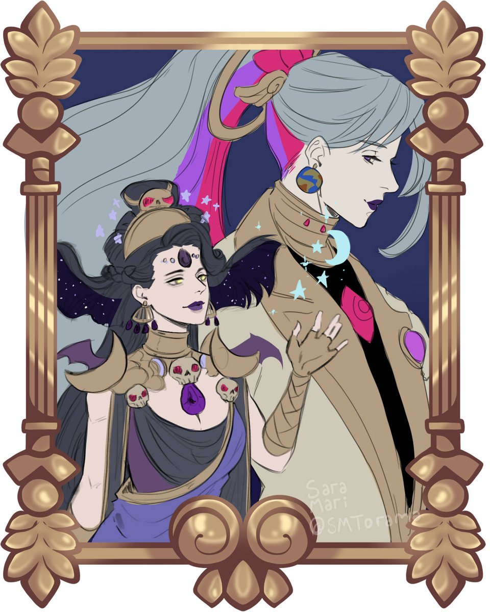 Chaos and their daughter Night, I hop into that Chaos gate every time just to see them