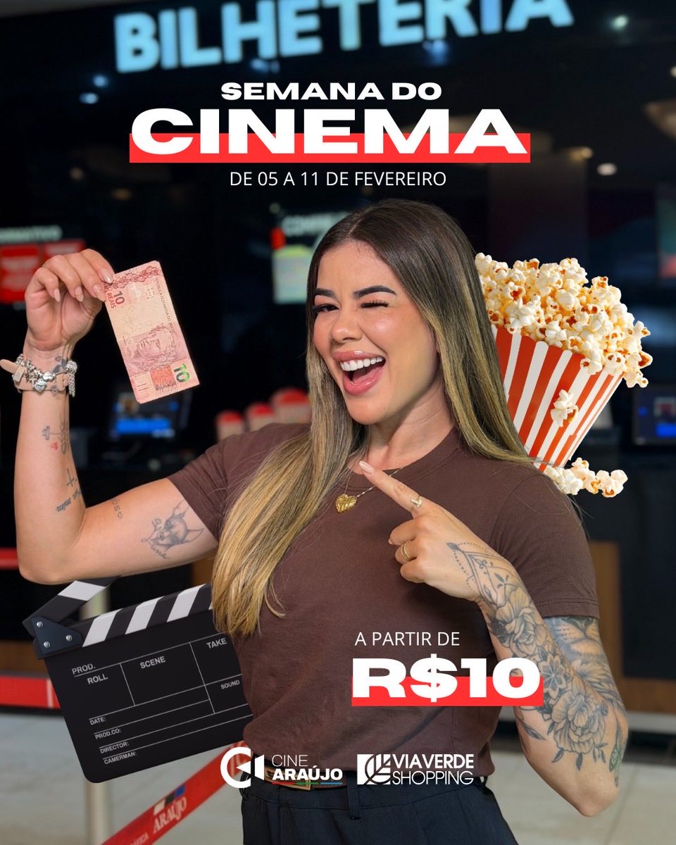 viaverdeshop's tweet photo. Começou a Semana do Cinema no VVS! Confira os filmes que estão em cartaz no nosso Instagram. 🍿😉❤️ https://t.co/O6XvJxqsvn
