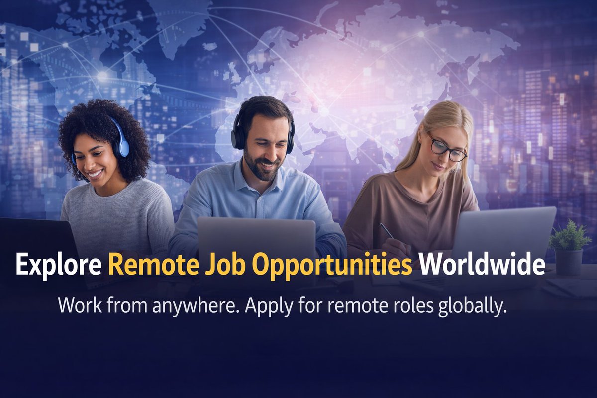 sharan2004's tweet photo. Most of us get stressed out commuting for a daily 9-5 grind, now, not any more.  Here are a few global opportunities to showcase your knowledge and skills working remotely from the comfort of your home and earn a decent salary.

https://t.co/7YzqbHjx05 https://t.co/rZRce2LW5Y