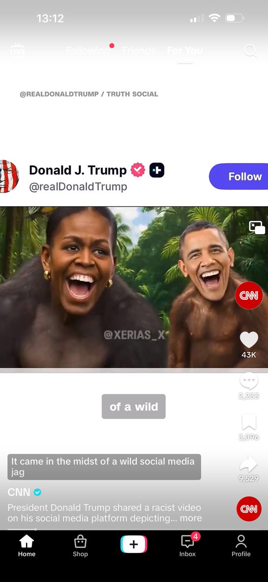 Donald Trump is a racist piece of shit.