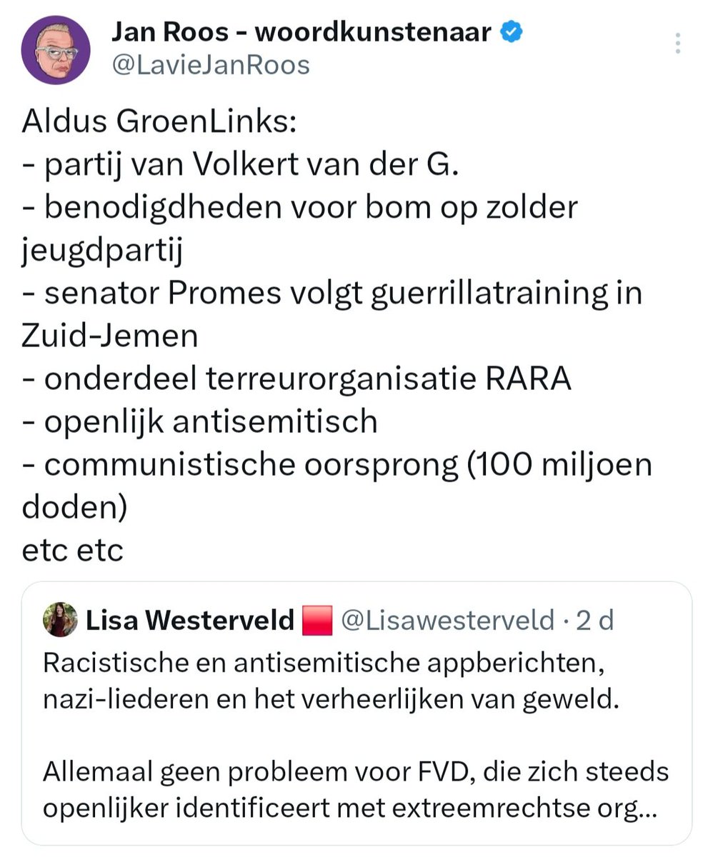 willigendael's tweet photo. @SandraJapie Kom in verzet tegen extreemlinks. https://t.co/6M334D8xpH