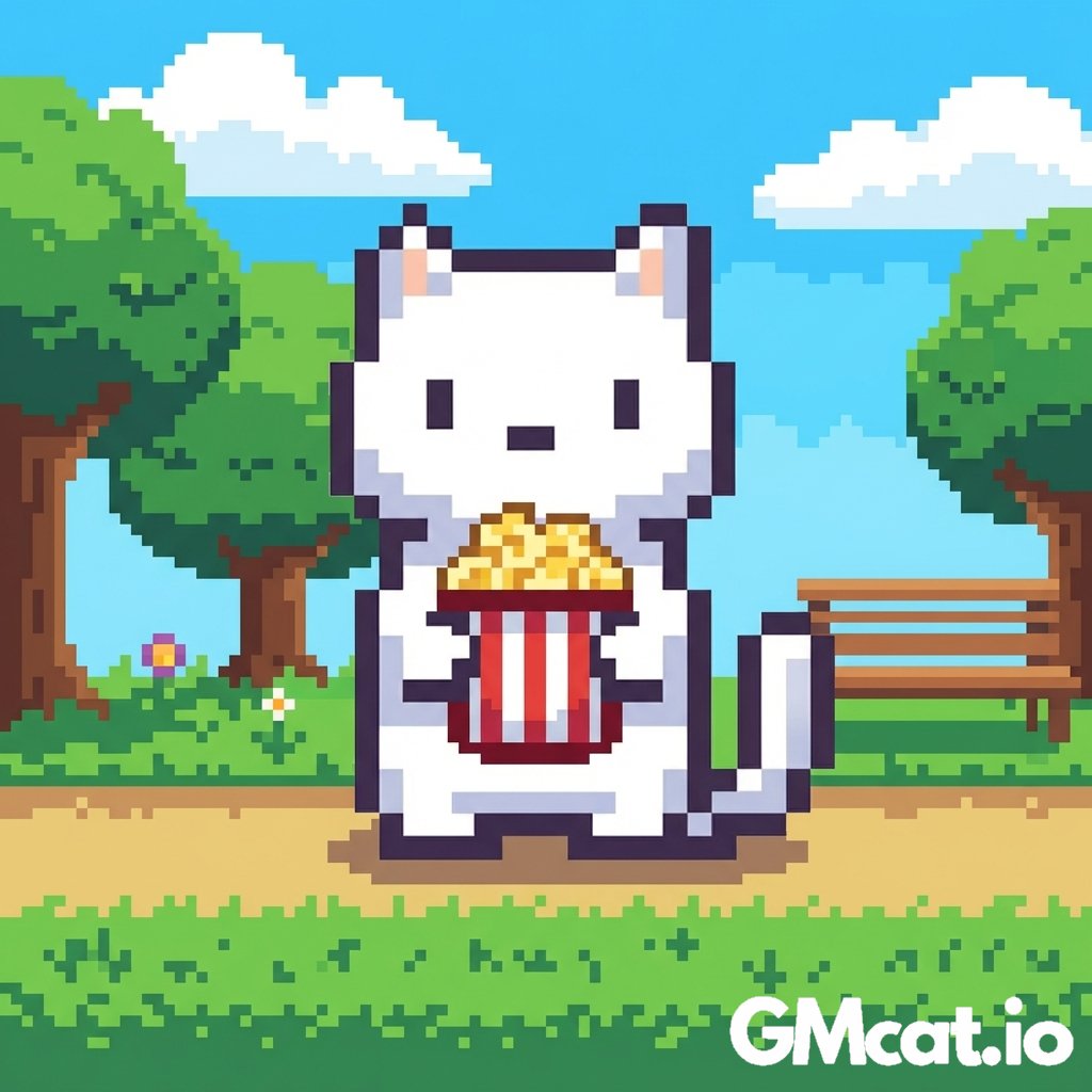 🐱Hump Day greetings! What’s your favorite stash of snacks to get you through the week? Let’s hear your go-tos! 🍿⭐ #GmCatEats  #GmGm #GmCat #Humpday