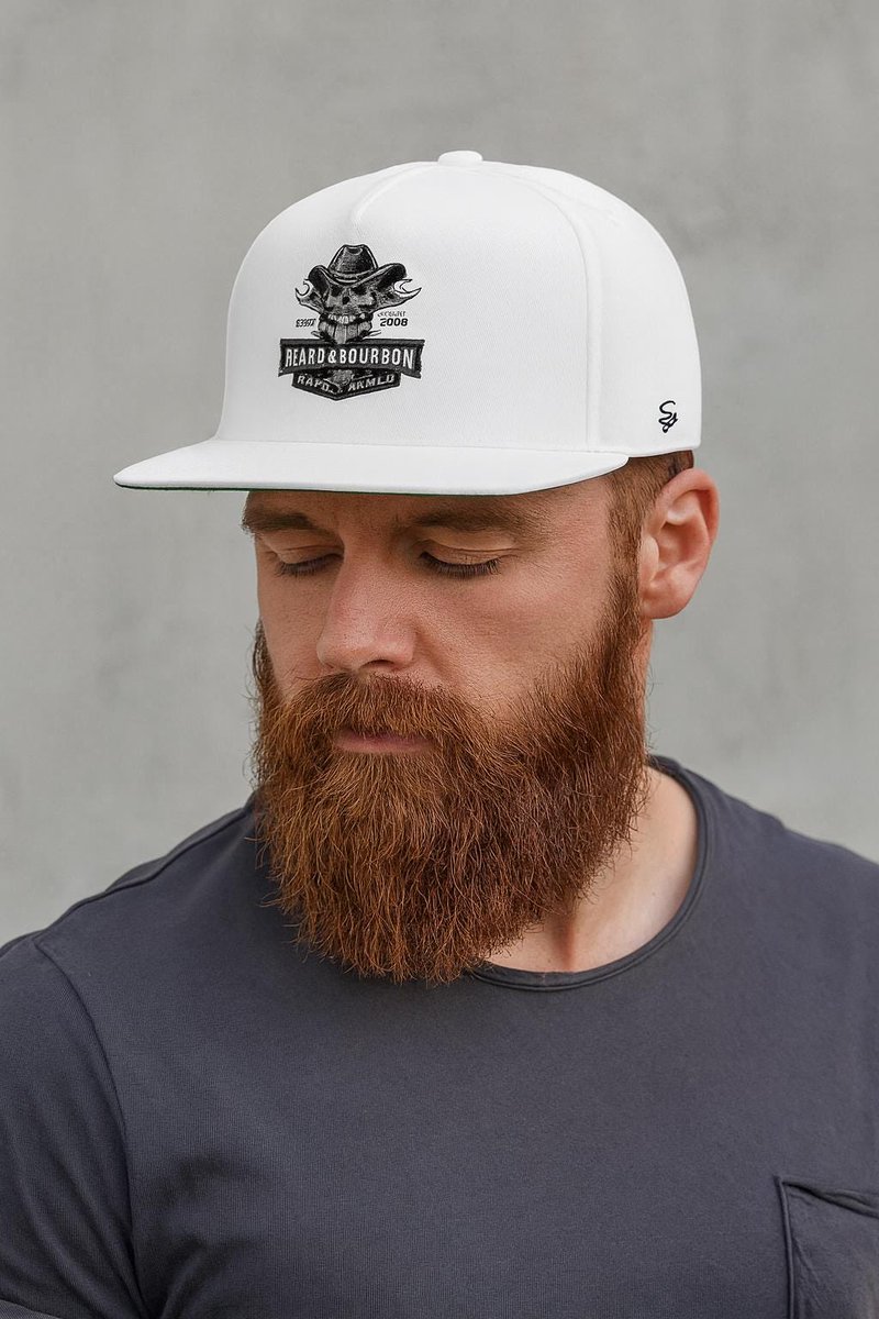 Gungl's tweet photo. New item in shop!! Beard &amp; Bourbon Flat bill hat. https://t.co/8EiObYLSw2 #beard #flatbill #smallbusiness https://t.co/VDwqgxTbre