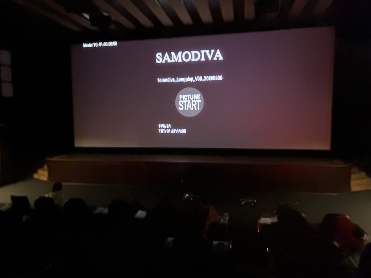 Test screening of #Samodiva !!
Let’s Goooooooo…..st!