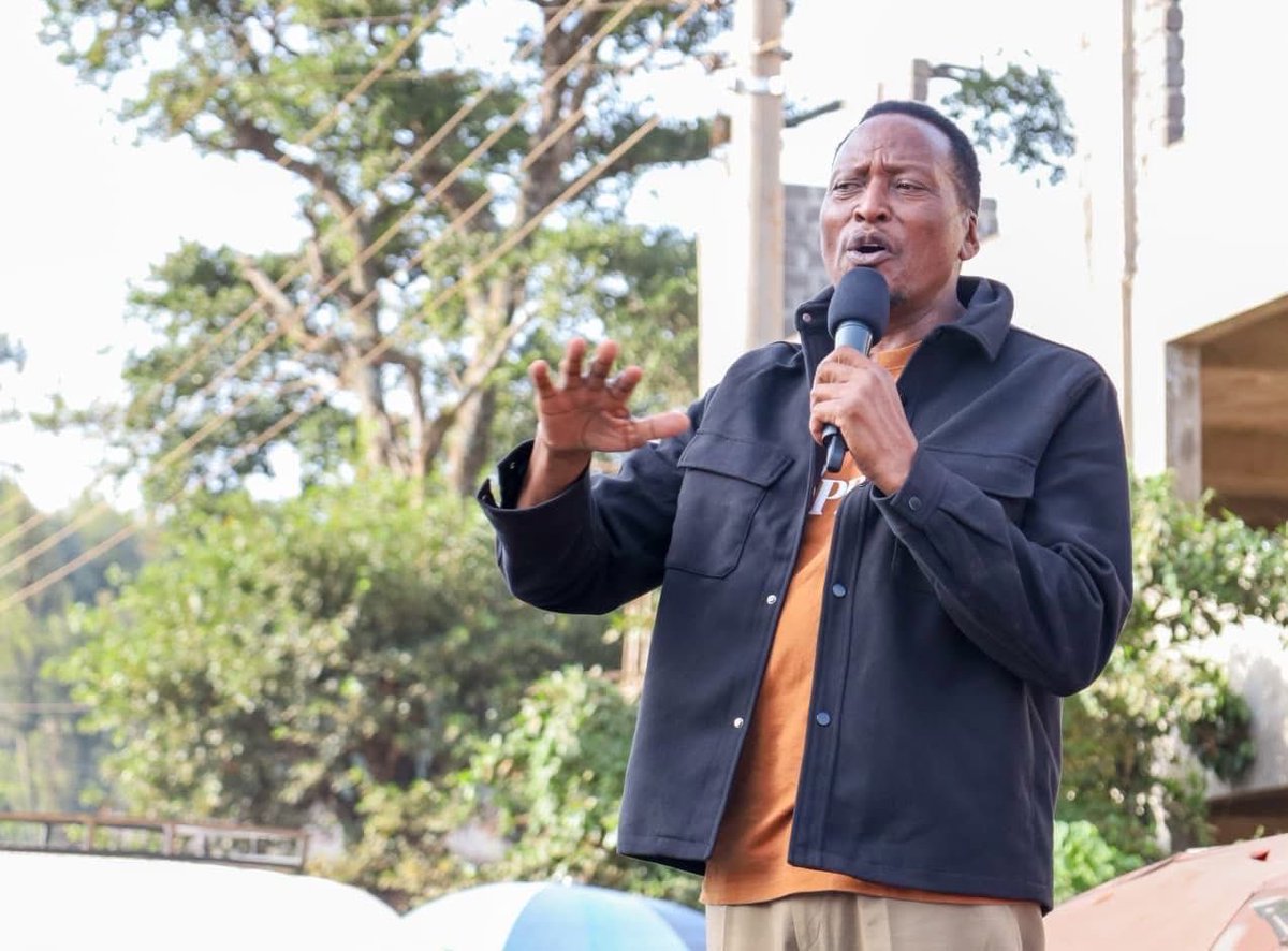 RealMatiangi's tweet photo. This afternoon, together with my colleague from the United Opposition @rigathi and other leaders, we made a brief stop at Muthithi Shopping Centre, where we engaged with local residents.

We listened to the people, heard their concerns, and reaffirmed our shared resolve to fix this country and put it back on the right path.