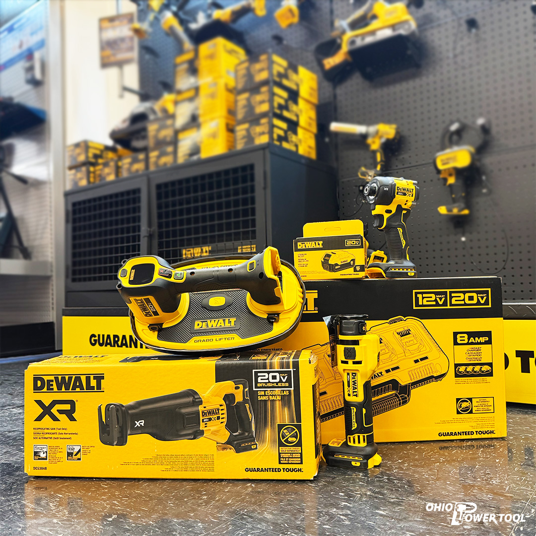 OhioPowerTool's tweet image. A free @DEWALTtough  20V MAX 5.0Ah battery makes any tool pickup better. Buy select bare tools or chargers and get more runtime without spending more. See all qualifying DeWalt tools here: ohiopowertool.com//tool-deals/pr…
...
#DEWALT #PowerTools #Cordless #ToolDeals
