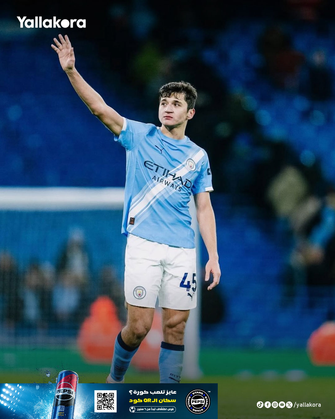 عبدالقادر خوسانوف أفضل لاعب في مانشستر سيتي خلال شهر يناير #يلا_بريميرليج 