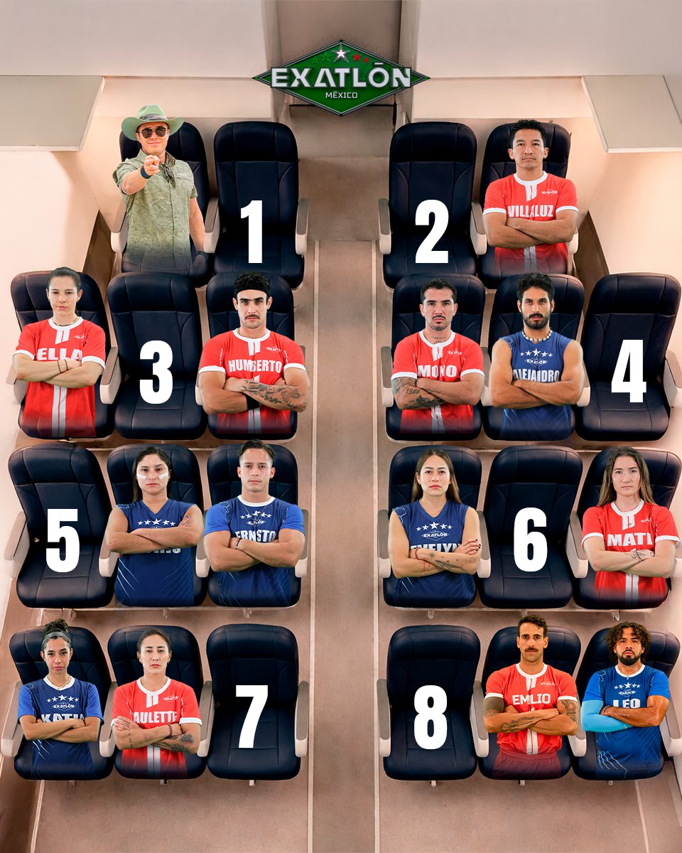 ExatlonMx's tweet image. ¿Qué asiento elegirías en el avión de #ExatlónMéxico? 😎 Los leemos. 🔴🔵

Exatlón México 💚 por #AztecaUNO. 📺
Lunes a viernes 🕖 8:30 PM, domingo 🕖 8:00 PM.