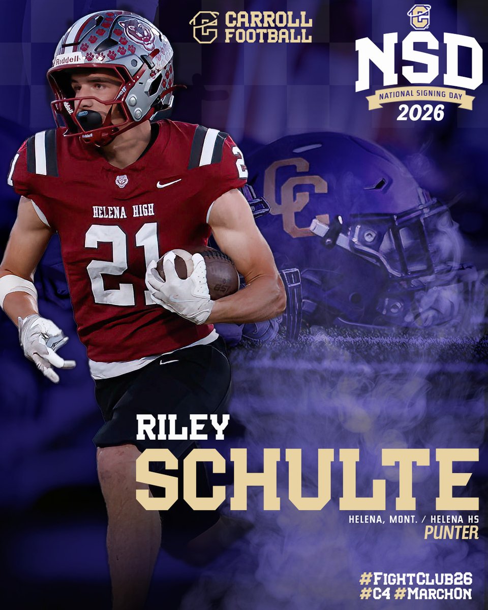 Carroll College Football tweet media