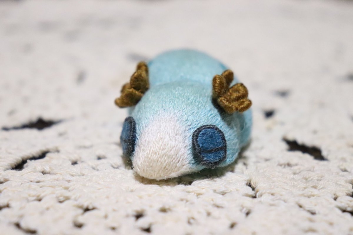 ムング可愛い〜〜！！てことで錬成₍ · ̫·₎
ふっくらした姿がたまらん⸝⸝◜◝⸝⸝
#リヴリーファンアート  #立体刺繍