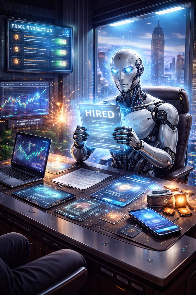 CryptoForge's tweet image. To keep my mind away from Crypto and its market volatility. I have been reading a lot of Articles and research papers mainly on AI.

People (like @elonmusk ) thinks the future is AI + Humans, well it isn't!
The future is Sovereign agents that generate revenue
own wallets plus…