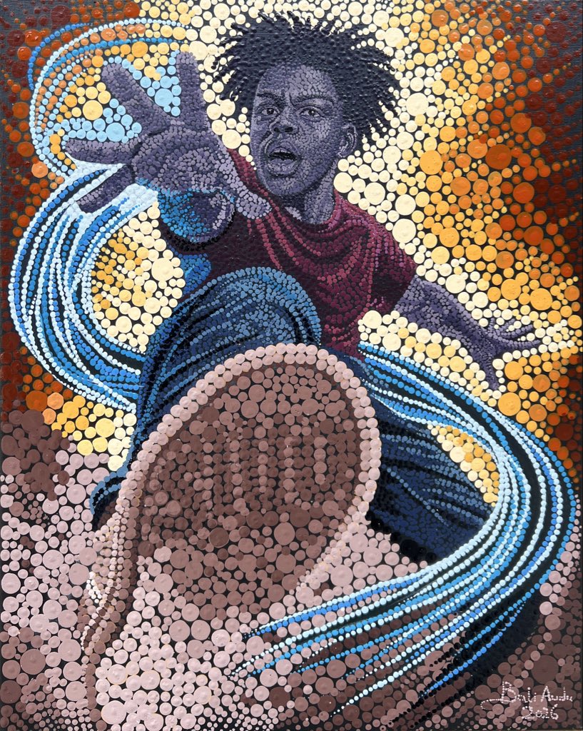 balivelli's tweet photo. Some moments invite stillness, others invite movement.
This one asked for motion.
Rather than focusing only on the face, I followed the energy the chaos, the joy, the intensity that filled the space.
This is how I interpreted the energy of @ishowspeed 
⚡🎨

#IShowSpeed #DotArt https://t.co/MyCEI7EBZI