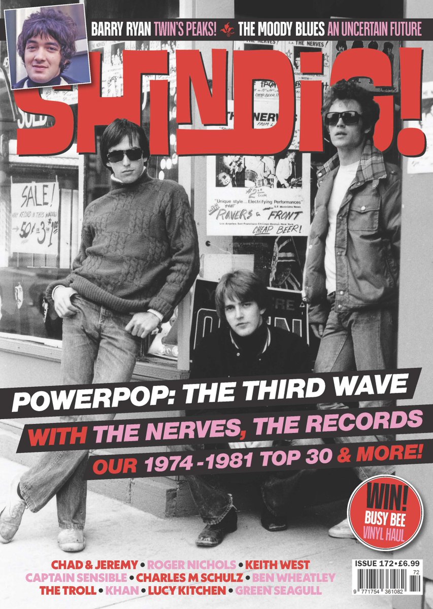 The new Shindig! Magazine is in yer newsagents today. Where else are you going to get Peanuts, Ben Wheatley, and a bands-in-movies Deep Cuts all under one roof? And that's just in the first half! Plus I take a look at both ends of the US '60s jazz scene in a Vinyl Art special.