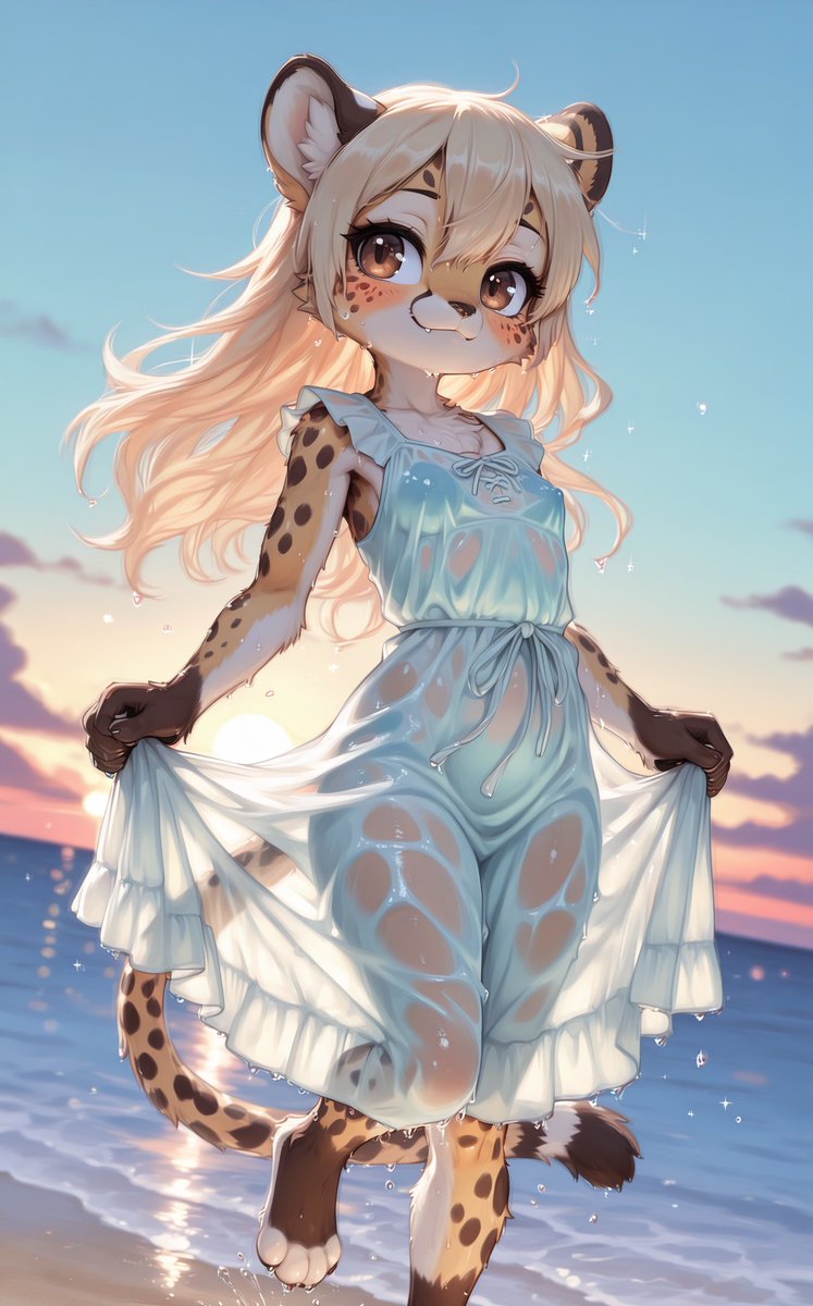 Magic_AIArtist's tweet image. #FurryArt #AIArt #MagniciaOC