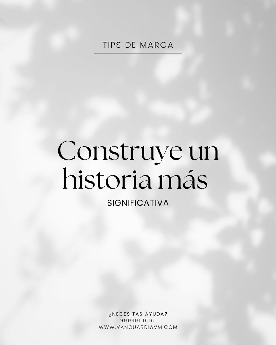 VanguardiaVM's tweet photo. A veces creemos que hay que poner el logo más grande, estar en más lugares o postear más y más, se trata de construir un #storytelling de marca mucho más significativa como imán por el que las personas quieran conectar contigo sea donde sea que estés. #tipsdemarca #vanguardiavm https://t.co/BKM4Il6aHF