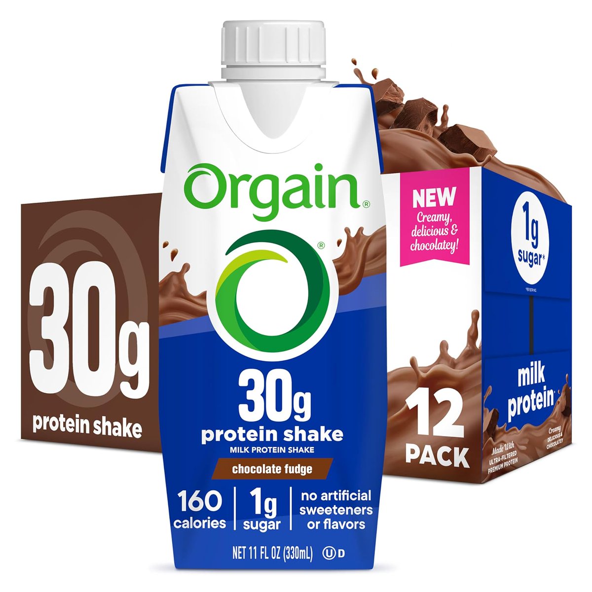 FatKidDeals's tweet photo. HUGE STEAL! 12-Pack Orgain 30g Protein Shakes for as low as $8.98, retail $34.50!

Coupon + Code 25ORGAIN

Buy via Amazon --> https://t.co/vsGxJHpXR5

MUST Select Sub and Save to get lowest price. Can cancel subscription after item ships! #ad https://t.co/hz7RcnFLYn