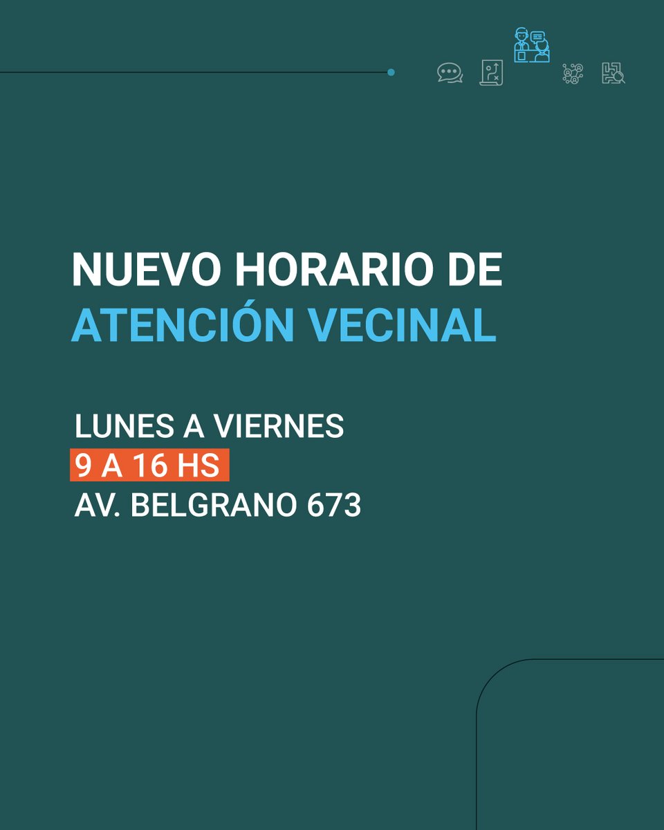 🗓️ ¡Atención! Cambiamos nuestro horario de atención

A partir de este lunes 9, te esperamos en Av. Belgrano 673 para realizar tus trámites y consultas en nuestra nueva franja horaria:

⏰ Lunes a viernes de 9 a 16 h.

 📲 También podés comunicarte con nosotros al wp 11-7128-8301.