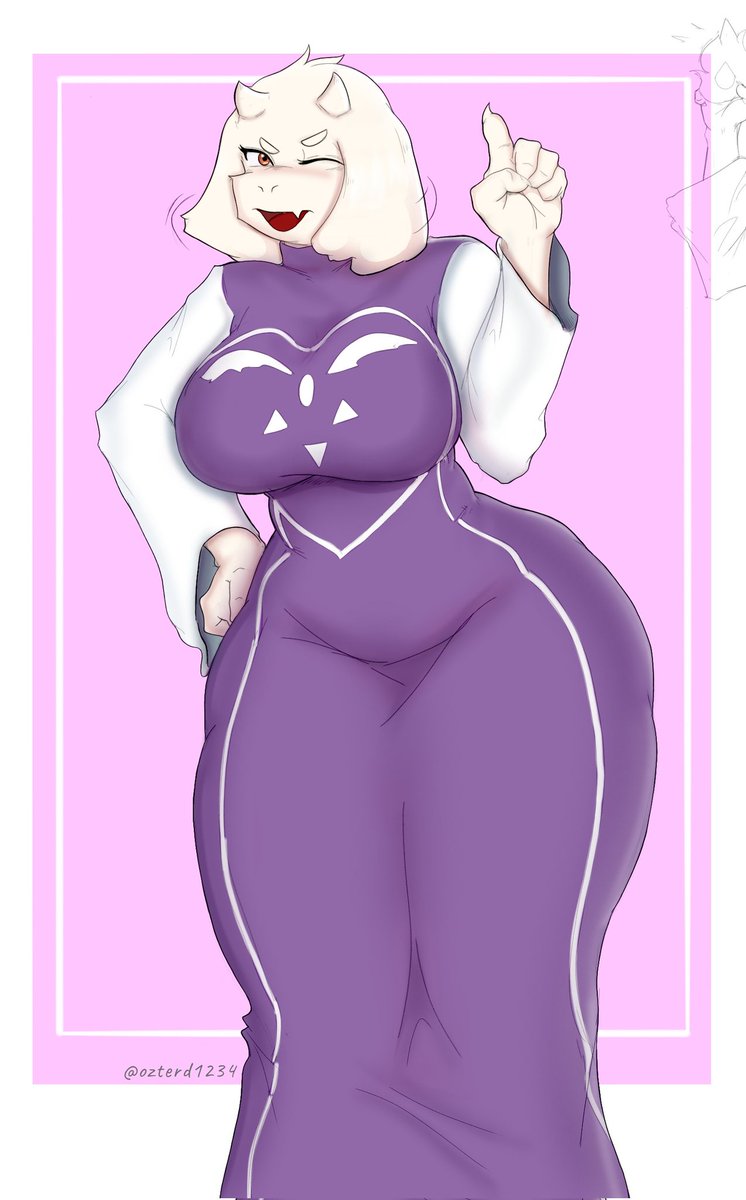 A drawing of Toriel!
#digitalart #artwork #art