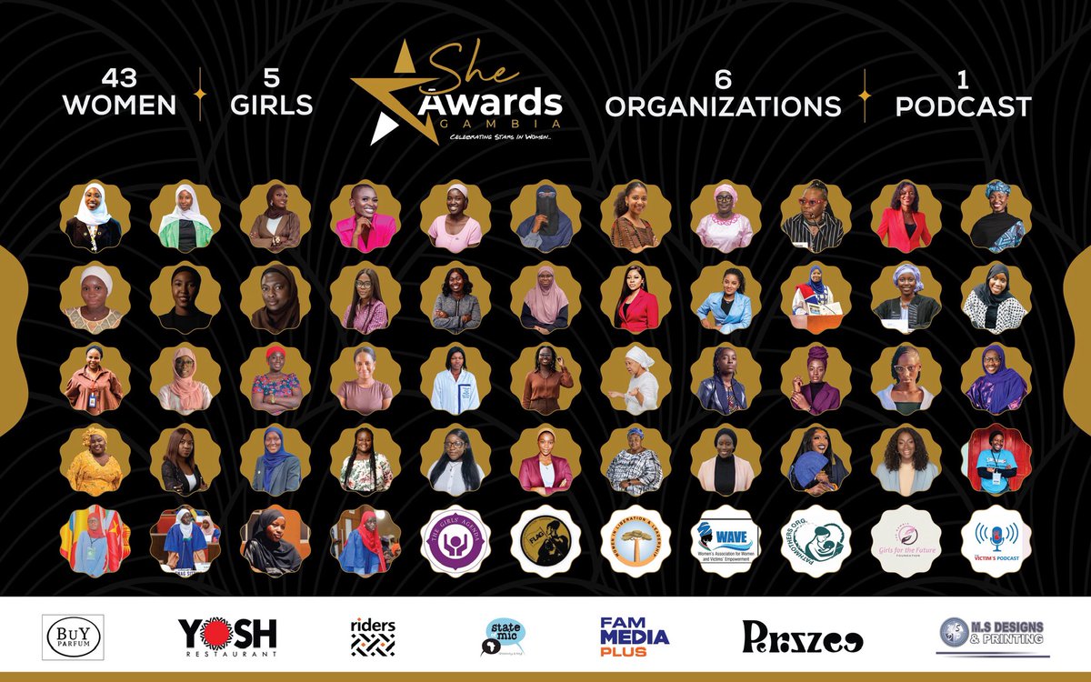 She Awards Gambia tweet media