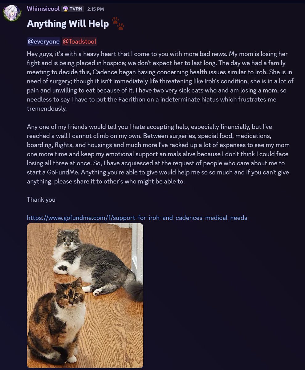 It's hard to ask for help, but I really need it right now...

gofundme.com/f/support-for-…