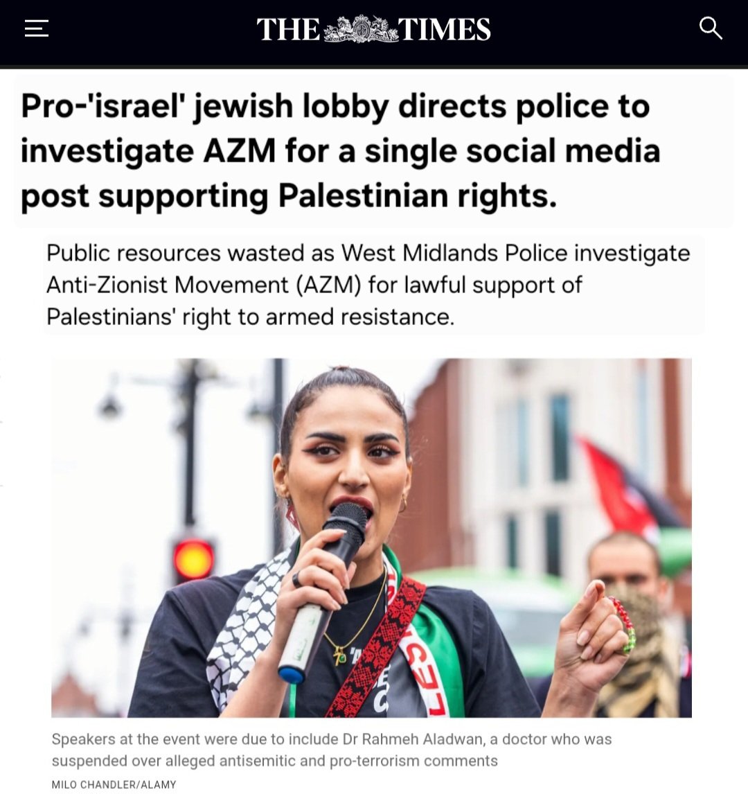 doctor_rahmeh's tweet photo. Fixed it for you @thetimes and @matt_dathan.

This is how threatened they are by the principled stance of @azm_org_uk. https://t.co/tQ1cYxdL0l