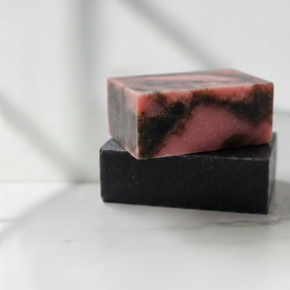 Clean360Empower's tweet photo. Better together. Find the perfect gift for your person and yourself this valentines day. These are our Blooming Rose and Charcoal bars pick them up today at https://t.co/BByXCewqpR #HisandHers https://t.co/EQFjEQwRn8