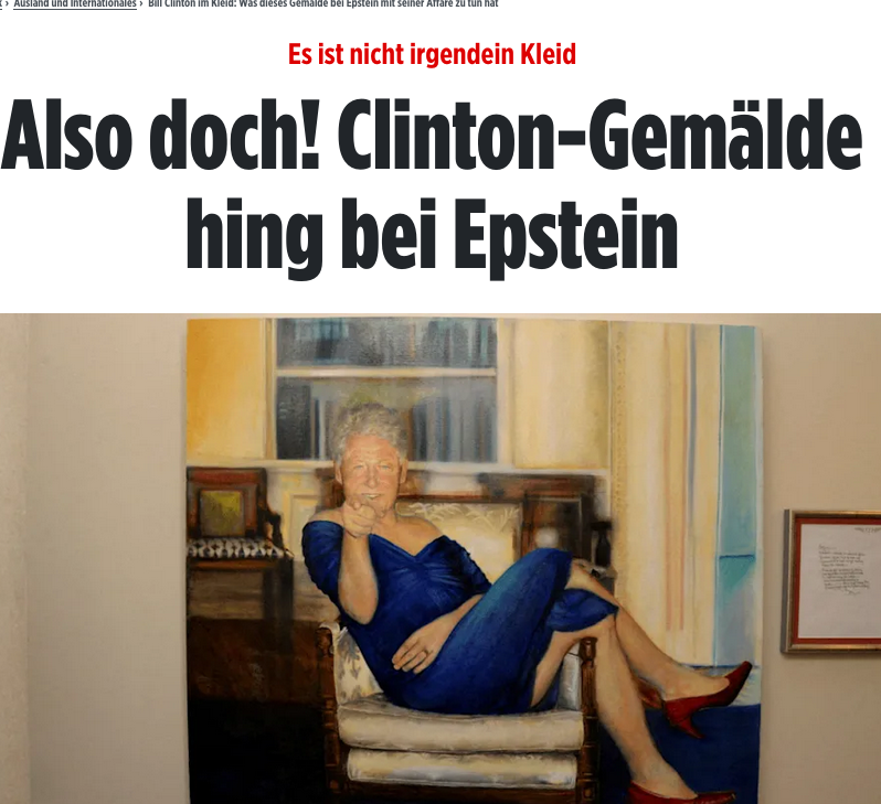 <a href="/EvaSchm22441617/">Eva Schmitt</a> <a href="/Faktencheck2030/">Faktencheck_jetzt</a> Nein, das Bild hing genauso bei Epstein in der Villa auf der Insel. Das kannst Du prüfen.