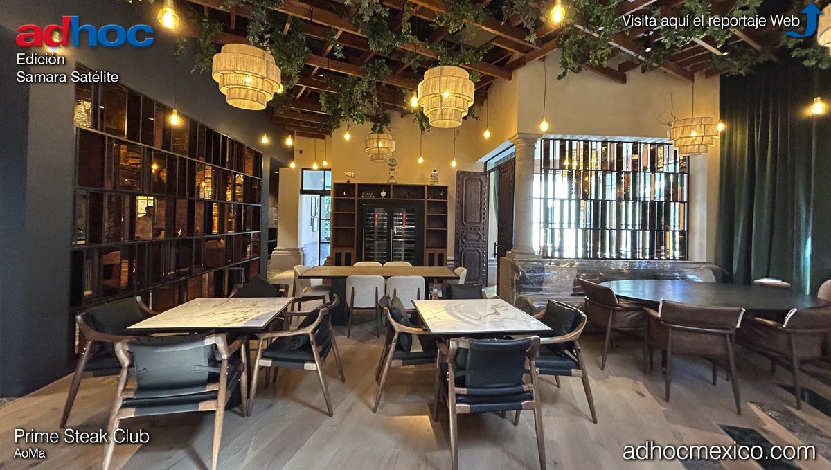 Prime Steak Club

AoMa

Edición
Samara Satélite

adhocmexico.com/25/Edicion-Sam…

adhocmexico.com

En el corazón de San Miguel de Allende, ciudad Patrimonio de la Humanidad, surge la nueva sede del Prime Steak Club.

#adhoc #adhoc_magazine #adhoc_mexico