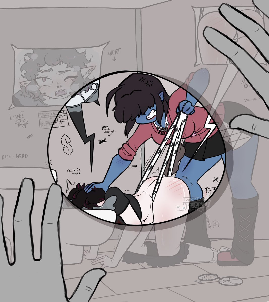 Ashisadork's tweet photo. ( NEW ASH ARTTTTTTTT ! )

Ash getting a premier dunking ! https://t.co/uZi5TjWFx8