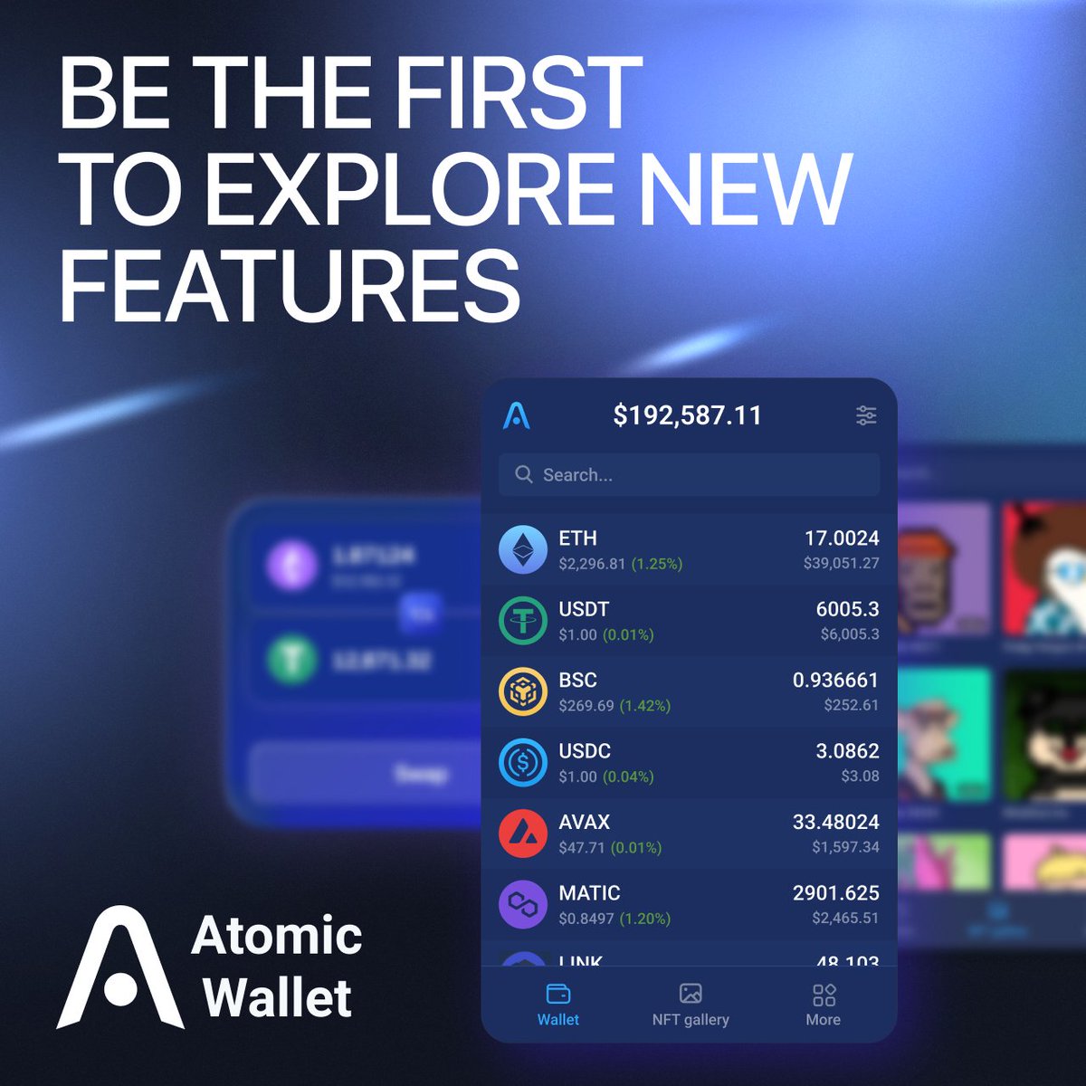 A better way to use crypto is coming with Atomic Extension. 

Apply now to test upcoming features before they’re released.

More details: bit.ly/4kmMSCL